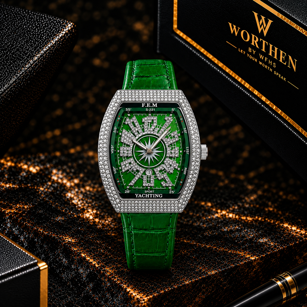 Emerald Yacht — Richard Mille Inspired Luxury Watch