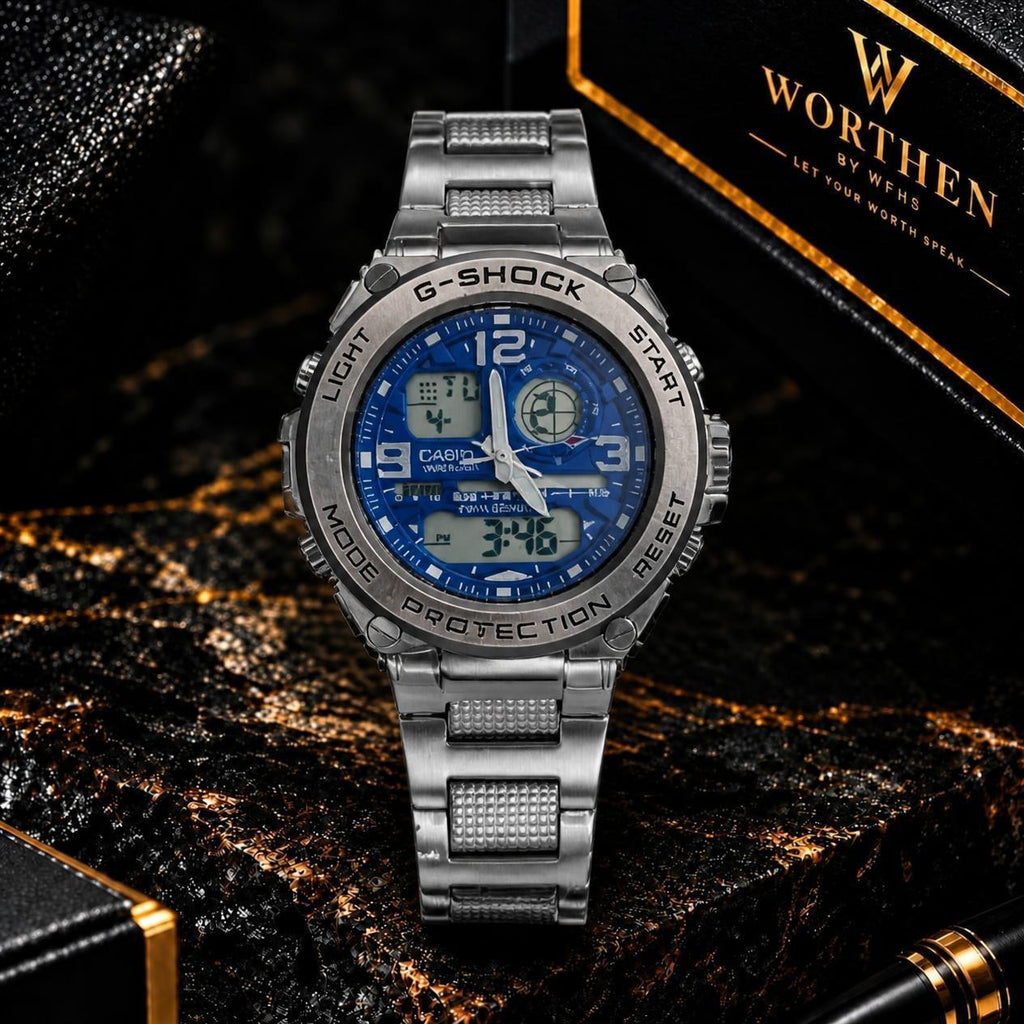 G-SHOCK — Blue Sport Chronograph