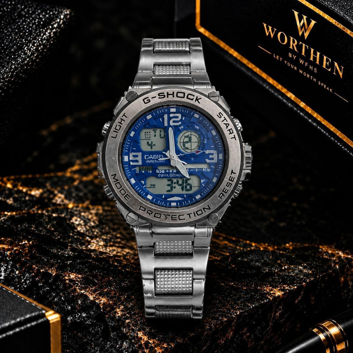 G-SHOCK — Blue Sport Chronograph