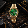 Rolex Datejust Green Diamond Dial – Yellow Gold