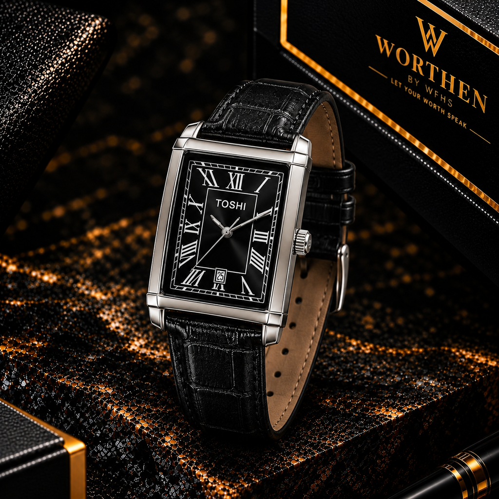 TOSHI Noir Classic Watch