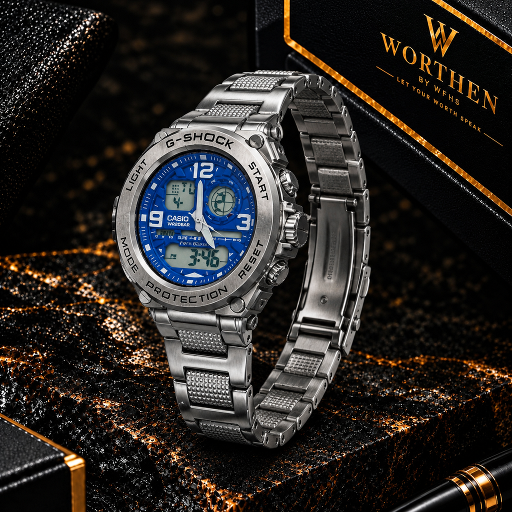 G-SHOCK — Blue Sport Chronograph